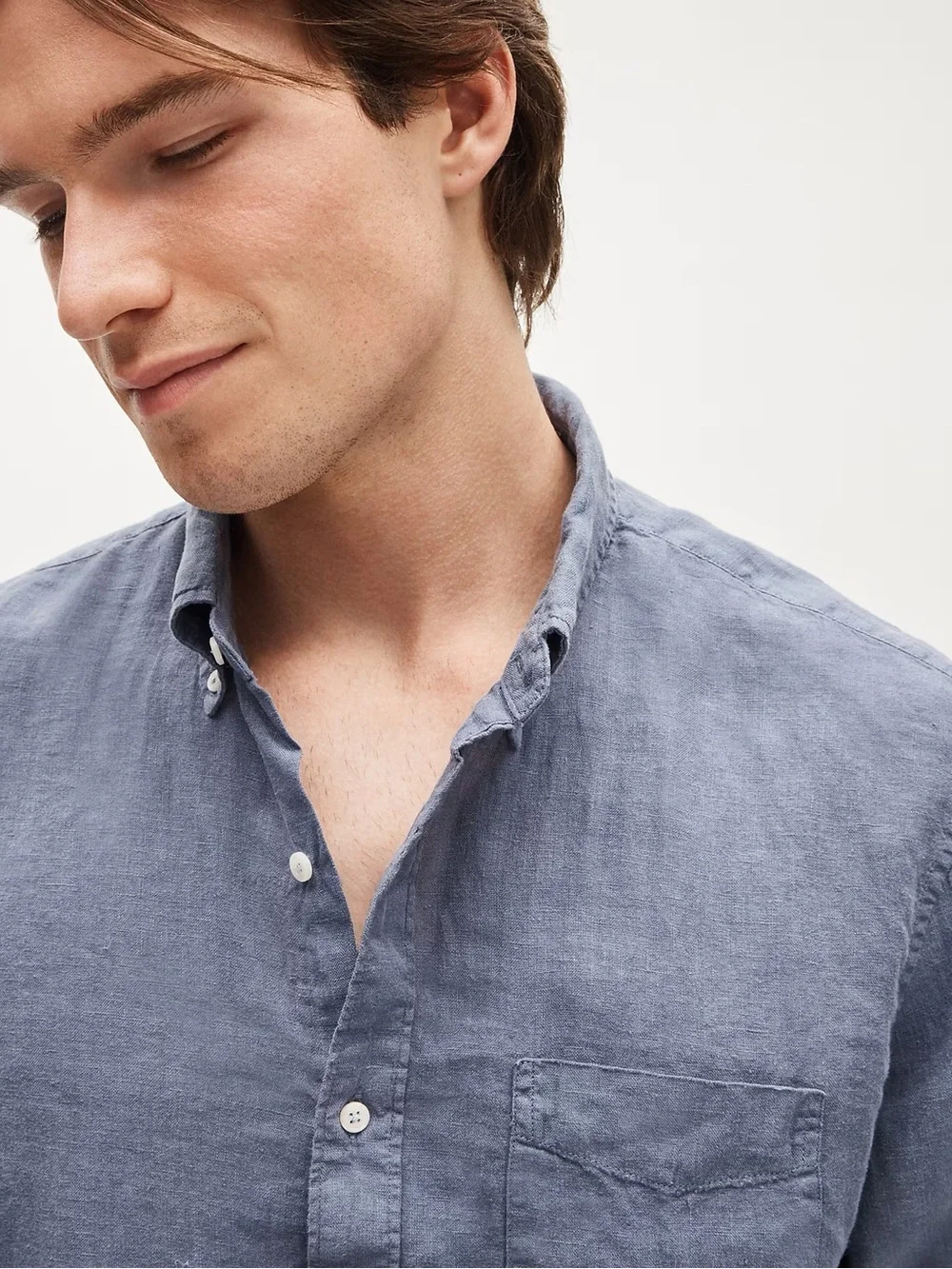 J Crew Classic Baird McNutt garment-dyed Irish linen shirt